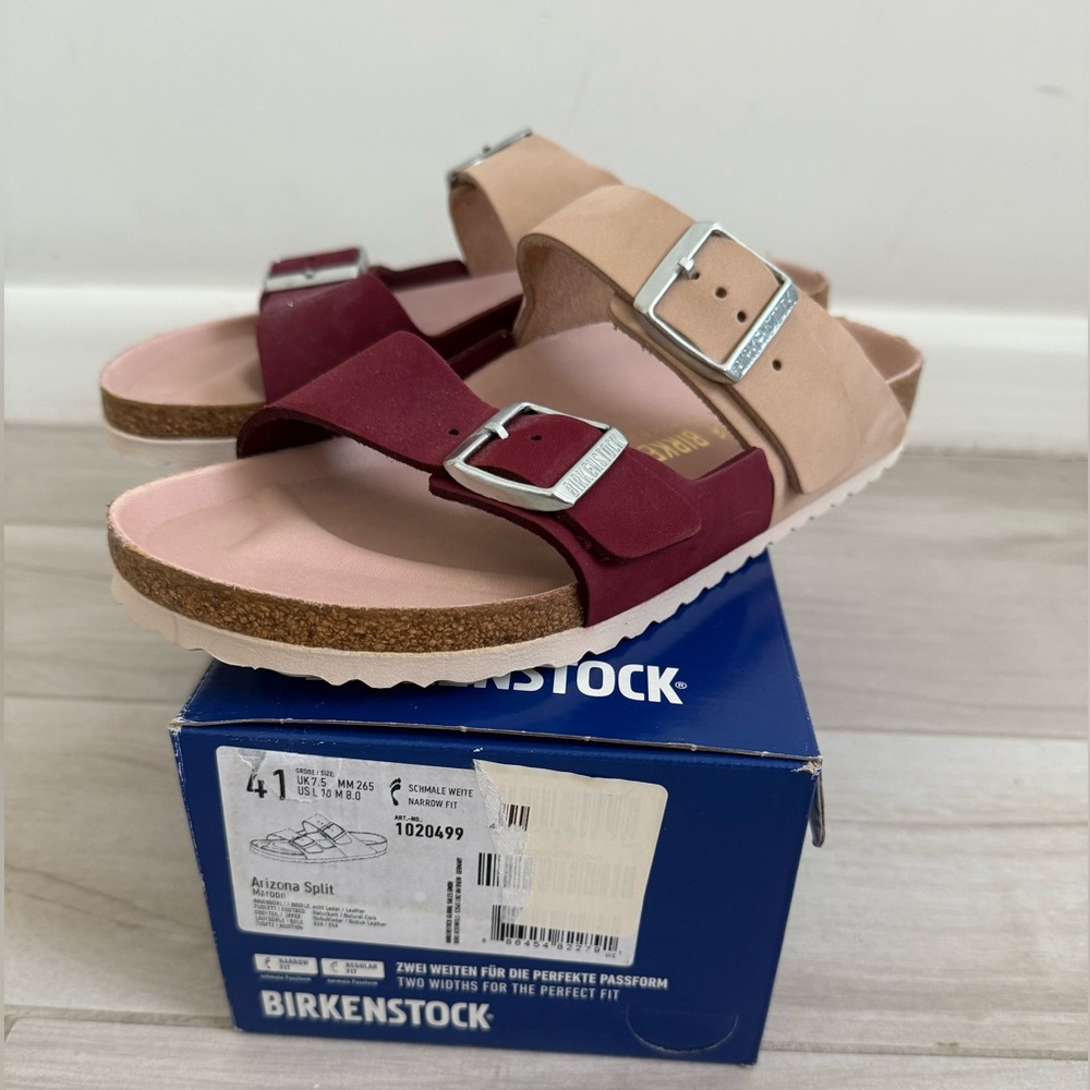 Birkenstock, Arizona split, size 41, NWT